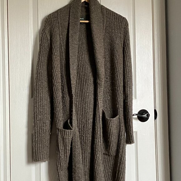 ROOTS Sweater (Open-Faced Cardigan with Pockets) Size: Small - Picture 1 of 3